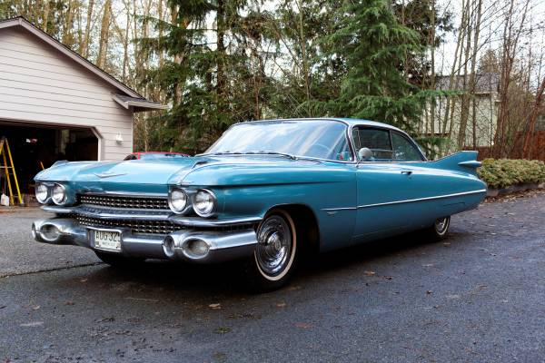 BBSS 1959 Cadillac Coupe Teal