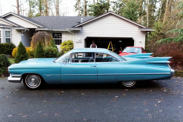BBSS 1959 Cadillac Coupe Teal