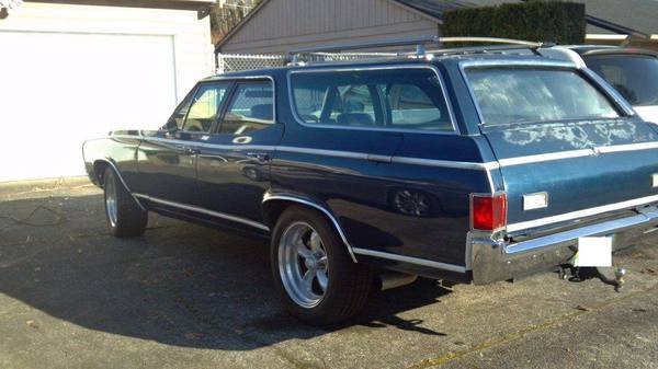 BBSS 1970 Chevelle Concourse Estate 9 Passenger Wagon