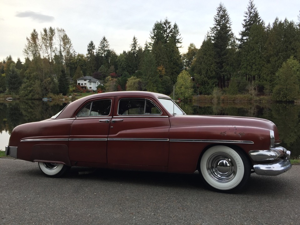 1951 Mercury 4 Door RootBeer Brown